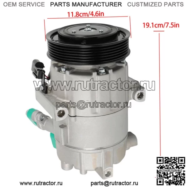 Компрессор кондиционера для 2014 2015 2016-2019 Hyundai Elantra 2014-2019 Kia Forte Soul - Image 2