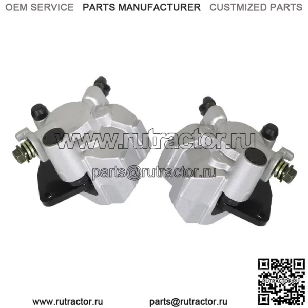 Передние тормозные суппорты + тормозные роторы для Yamaha Grizzly 350 YFM350G 2007-2012 НОВЫЕ - Image 4