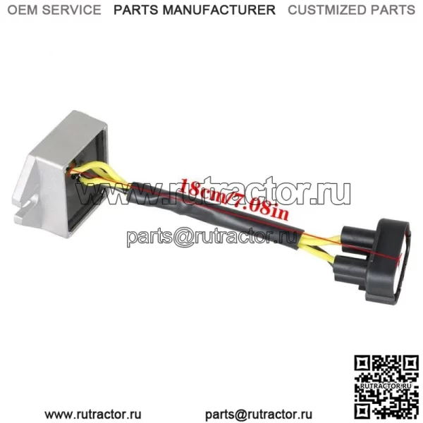 РЕГУЛЯТОР НАПРЯЖЕНИЯ подходит для 1999-2002 MXZ 600 и 700, 2000-2002 Ski-Doo MXZ X 44 - Image 2