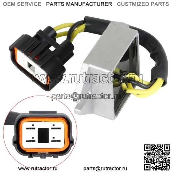 РЕГУЛЯТОР НАПРЯЖЕНИЯ подходит для 1999-2002 MXZ 600 и 700, 2000-2002 Ski-Doo MXZ X 44 - Image 4