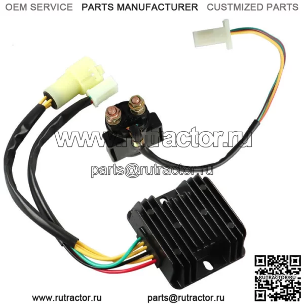 Регулятор выпрямитель реле стартера для Honda Fourtrax 300 TRX300 1988-1992 - Image 4