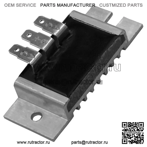 Регулятор-выпрямитель MIU14478 для John Deere 647 657 667 717 727 LT LTR 180 S240 - Image 3