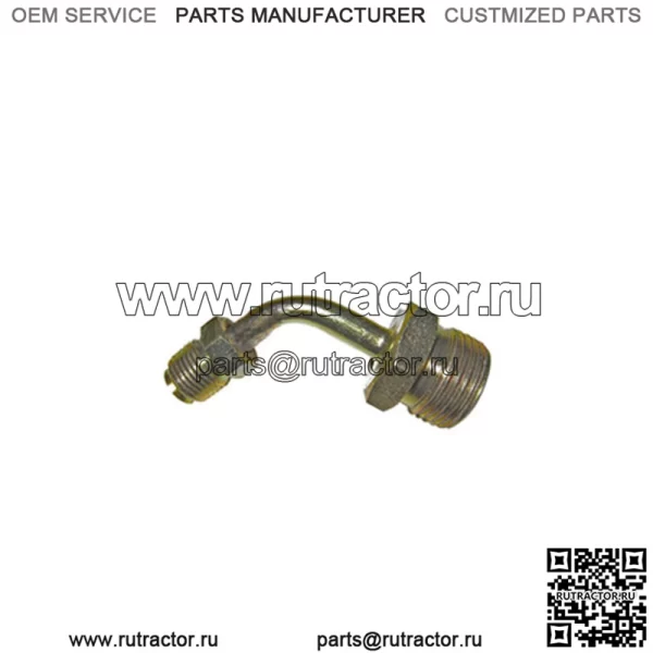 S.155349 Угловой фитинг гидроусилителя рулевого управления - подходит для Massey Ferguson
