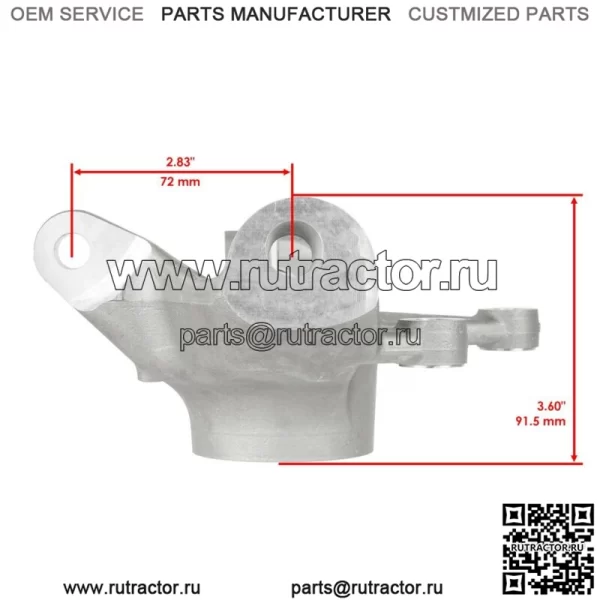 Комплект передних кулаков для Can-Am Outlander 500 650 800R 850 2013-2024 Левый Правый - Image 3