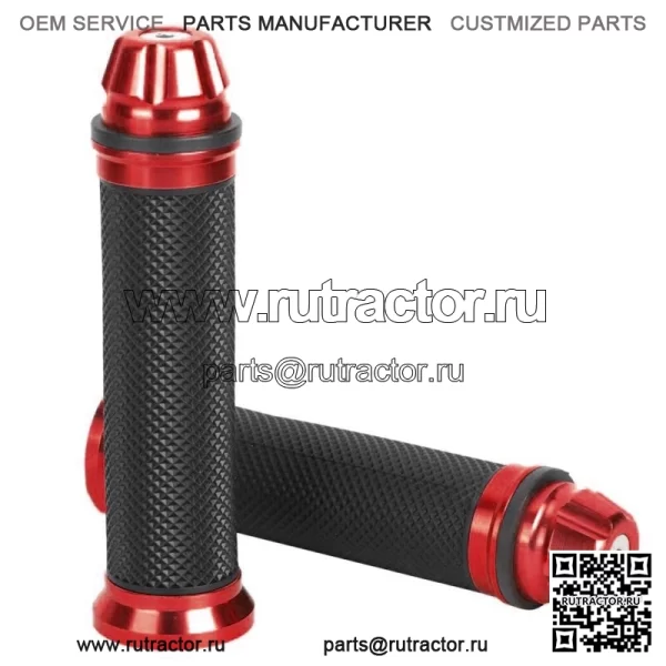 Мотоциклетные ручки для руля с ЧПУ из алюминия и резины для руля 7/8" для велосипеда - Image 2