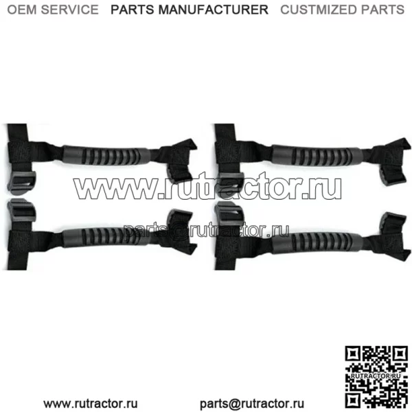 Набор из 4 ручек для UTV Roll Grab Hand Hold Side By Side Off Road Подходит для Arctic Cat (для: более чем одного транспортного средства)