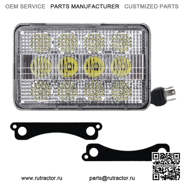 AL75338 Светодиодная фара для тракторов John Deere 6310S,6410S,6510S,6210L+ Hi/Lo x2