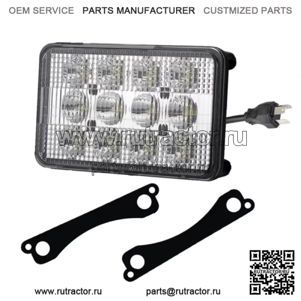 AL75338 Светодиодная фара для тракторов John Deere 6310S,6410S,6510S,6210L+ Hi/Lo x2 - Image 2