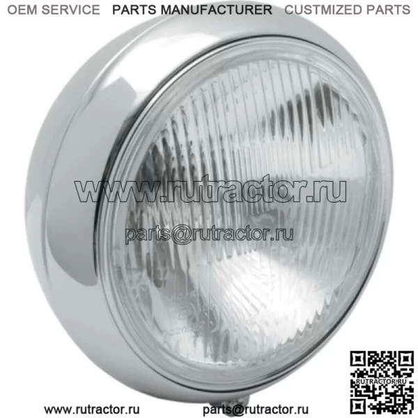 Chrome 7" сменная фара в сборе Harley Softail 86-17 (для: Harley-Davidson)