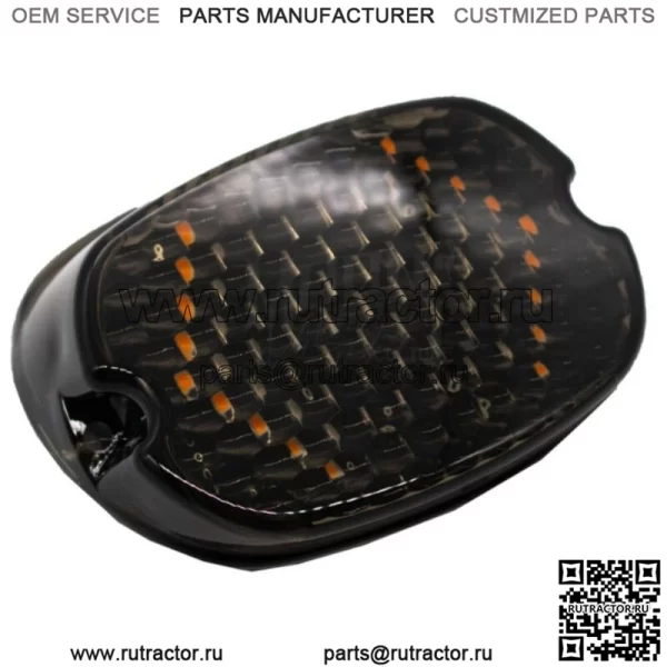 Moons MC V3 Дымчатые низкопрофильные светодиодные задние фонари поворотники Harley Softail Dyna XL (для: Harley-Davidson)