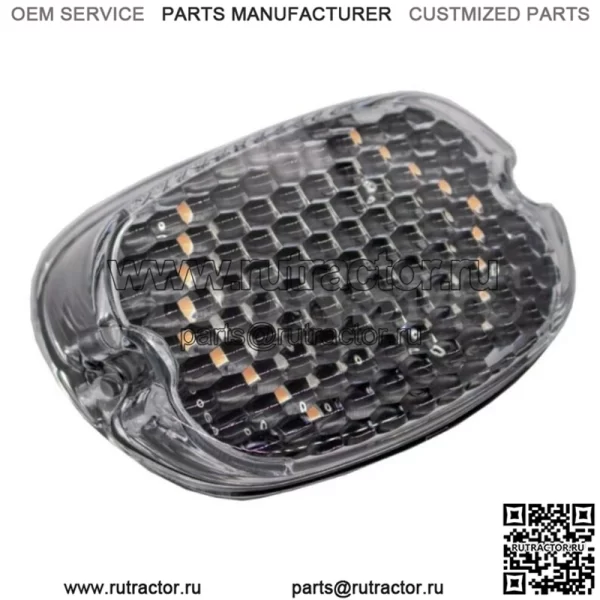 Светодиодные задние фонари Moons MC V3 Clear Low Profile с указателями поворота Harley Softail Dyna XL (для: Harley-Davidson)