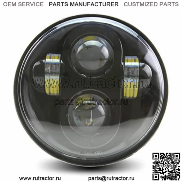 Фара головного света Cyron Urban Black LED 5 3/4 для Harley Softail Dyna Sportster FXR (для: Harley-Davidson)