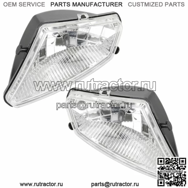 Левая и правая фара с лампочкой для Polaris Sportsman 800 HO EFI 2005 2006-2010 (для: Polaris Sportsman 800)