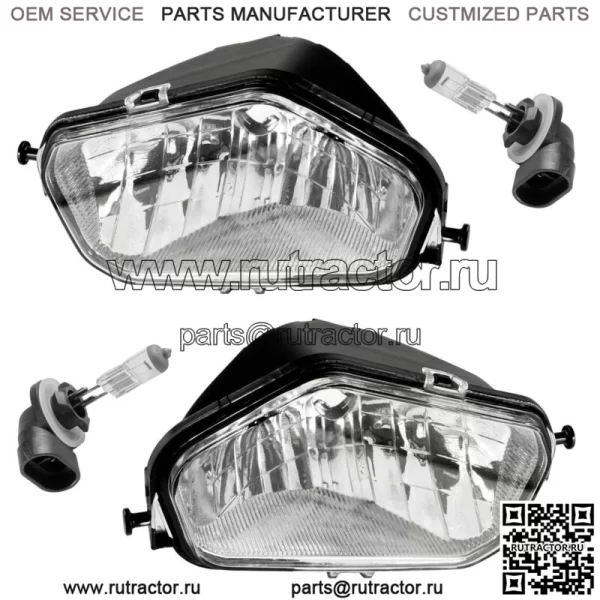 Передняя левая правая фара с лампочкой для Polaris Ranger Ranger 800 Crew 2010 (для: Polaris Sportsman 800)