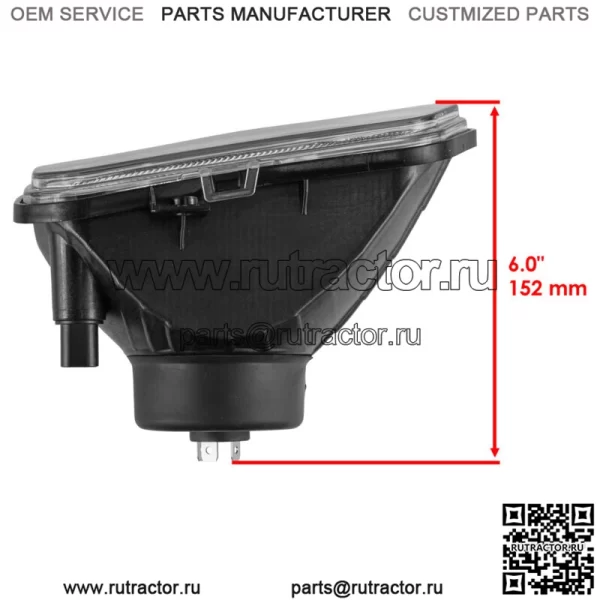 Фара в сборе для Polaris Sportsman Forest 550 850 2011 - 2014 / 2411142 левая (для: Polaris Sportsman 570) - Image 2