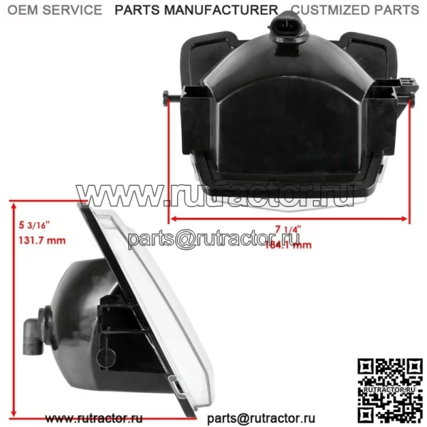 Полная фара для Polaris Sportsman 450 2006 2007 2016-2017 Верхняя фара (для: Polaris Sportsman 570) - Image 2