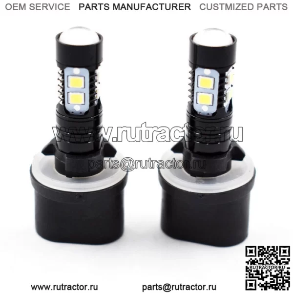 2×880 885 891 893 899 Комплект светодиодных противотуманных фар Canbus 35 Вт 4000 лм 6000 К Белый (для: более одного транспортного средства)