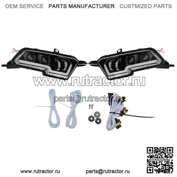 Передние светодиодные фары с галогеном Sportsman 570 1000 2415094 2415095