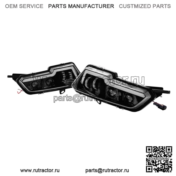 Передние светодиодные фары с галогеном Sportsman 570 1000 2415094 2415095 - Image 2
