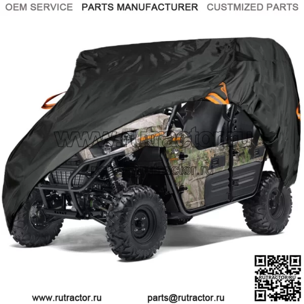 Чехол для внедорожника 4x4, двухрядное сиденье, багажник, подходит для Kawasaki Teryx4 750 800 (для: Kawasaki Teryx4 800)