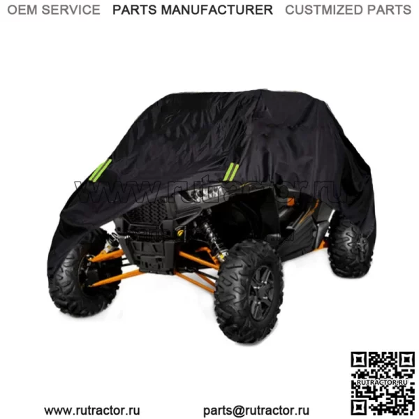 Чехол для хранения Kawasaki Teryx KRX 1000 UTV, водонепроницаемый, устойчивый к ультрафиолетовому излучению, для любой погоды (для: Kawasaki Teryx 800)
