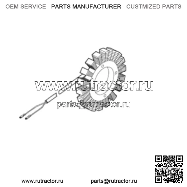 СТАТОР ГЕНЕРАТОРА ДЛЯ JOHN DEERE 1200 1200A Бункер и полевая машина