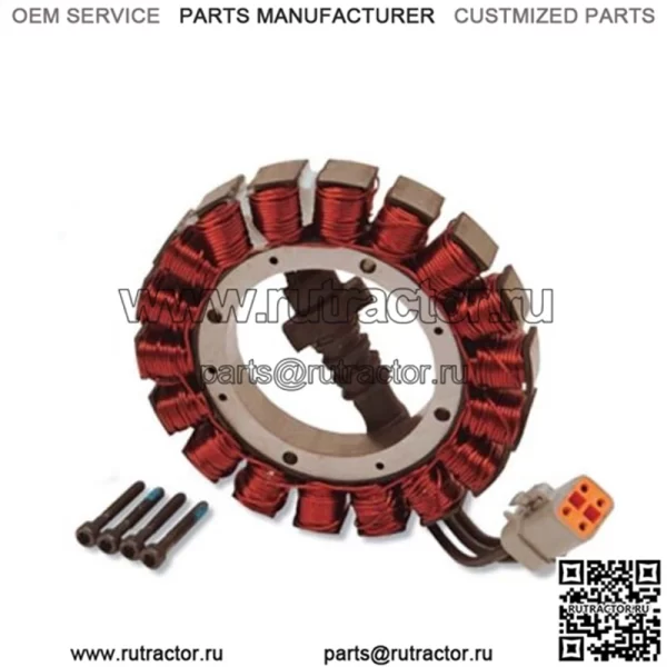 Статор генератора переменного тока Drag Magneto 01-06 Harley Softail Dyna 32 Amp OEM 30017-01 /A (для: Harley-Davidson)