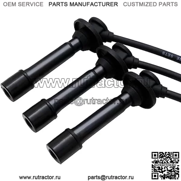 Комплект проводов и свечей зажигания MIA11722 MIA11723 MIA11724 Совместимо с John Deere 825i 825i S4, расширенная версия (3 шт.) XTPTFABS - Image 4