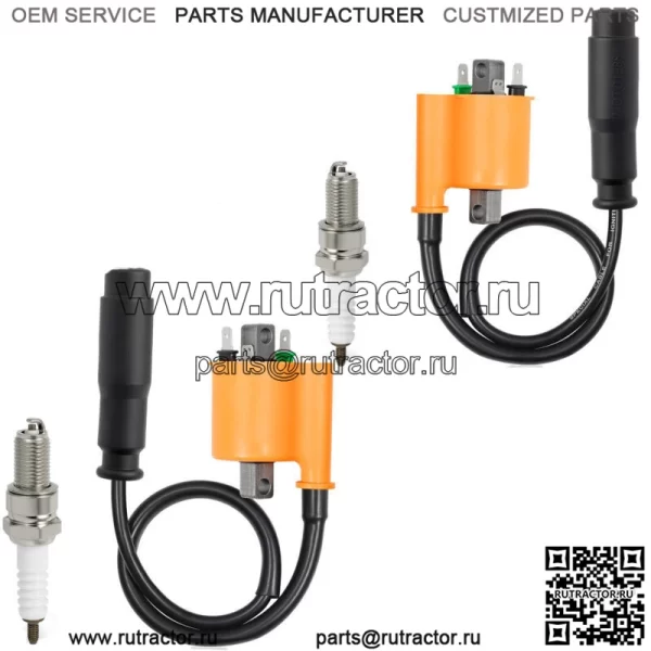 2 свечи зажигания катушки зажигания для Kawasaki Teryx 750 800 KRF750 09-13 KRF800 15-22 (для: более одного транспортного средства) - Image 2