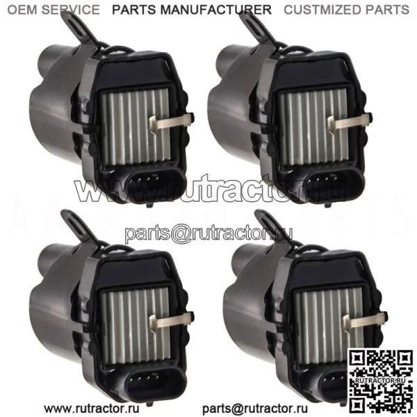 Комплект из 4 катушек зажигания для Buick Cadillac Chevy GMC Isuzu V8 C1251 UF262 (для: более одного транспортного средства)