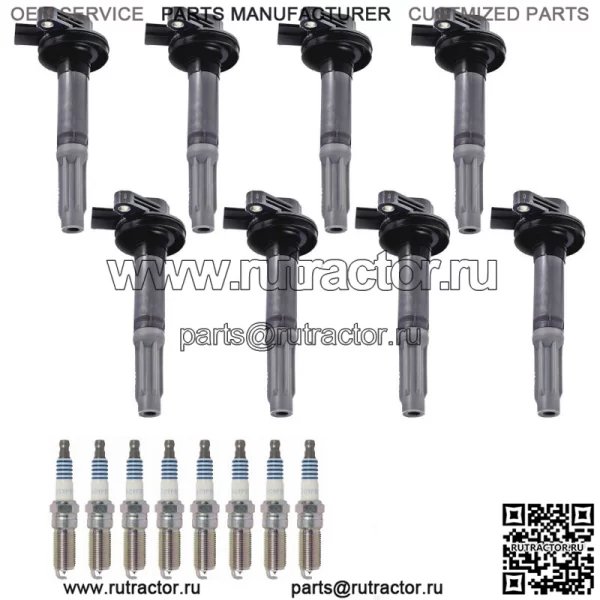 Катушка зажигания и свеча зажигания Motorcraft Platinum для Ford F150 Mustang 11-13 (для: Ford F-150)
