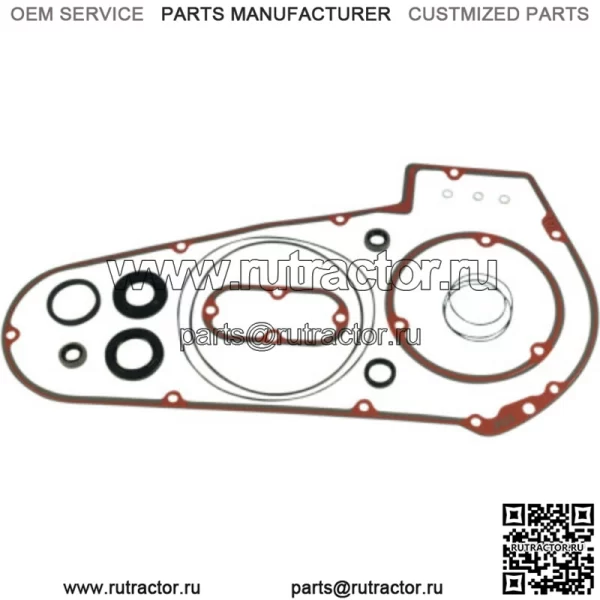 Оригинальный комплект уплотнительных колец James Primary Cover Gasket Seal O-Ring для Harley 65-86 Big Twin FL FXS (для: Harley-Davidson)