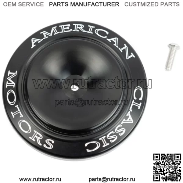 ACM Black Machined Billet Sucker Air Intake Filter Cleaner Accent Cover Harley (для: Harley-Davidson)