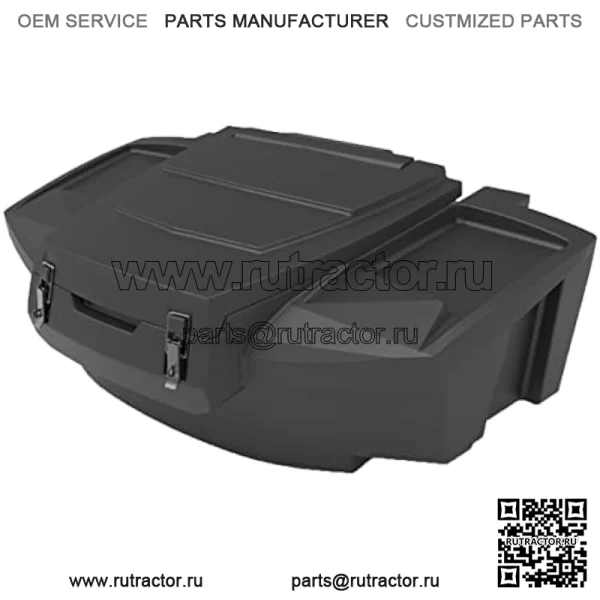 Задний грузовой ящик MotoAlliance UTV - водонепроницаемый ящик для инструментов JEMCO 148 QT - совместим с моделями Polaris RZR 900 и 1000S, а также Trail