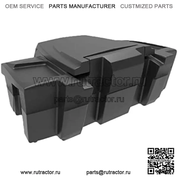 Задний грузовой ящик MotoAlliance UTV - водонепроницаемый ящик для инструментов JEMCO 148 QT - совместим с моделями Polaris RZR 900 и 1000S, а также Trail - Image 3