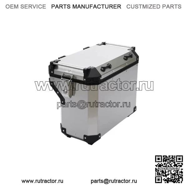 Алюминиевый кофр для седла мотоцикла на продажу - Image 2