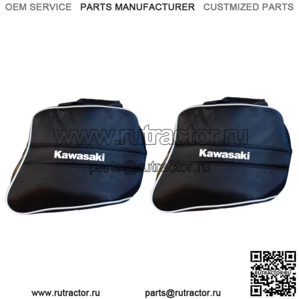 Пара вкладышей OEM для седельной сумки Kawasaki Ninja Versys 1000 650 2014-2023 гг. 100LUU-0004