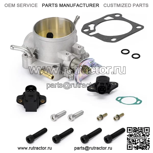 Подходит для Honda Civic Accord B16 B18 Дроссельная заслонка 309-05-1050 70 мм с датчиком - Image 2