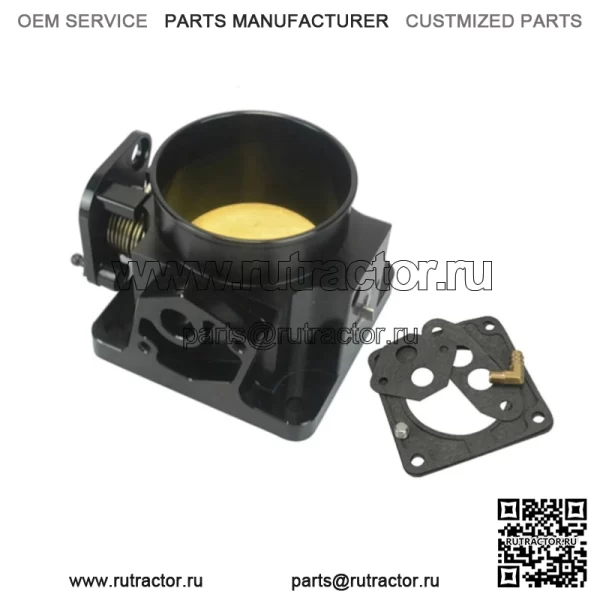 Модифицированный корпус дроссельной заслонки для Ford Mustang 5.0L 86-93 V8 75 мм корпус дроссельной заслонки из алюминиевого сплава