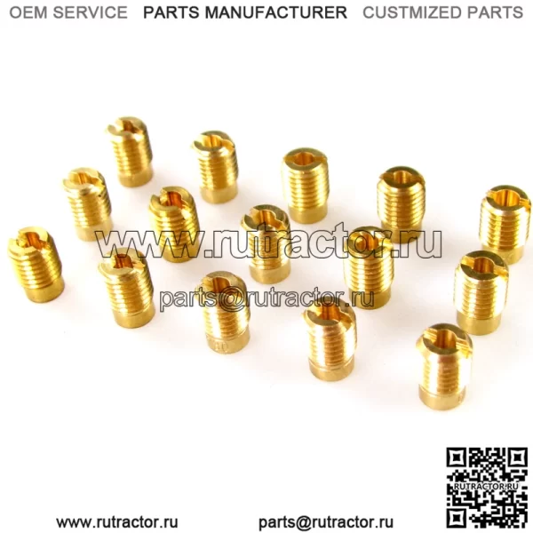 Комплект жиклеров карбюратора 60-130 15 шт для Gurtner Peugeot Vivacity 50 2