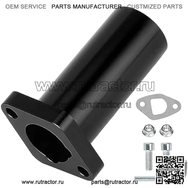 Впускной коллектор для pwk 24 карбюратор Predator 212cc 224 196cc 200cc 6.5hp двигатель Coleman CT200U BT200X KT196 Baja Warrior Mb200 Gx160 Hammhead 80T мини-байк картинг производительность часть