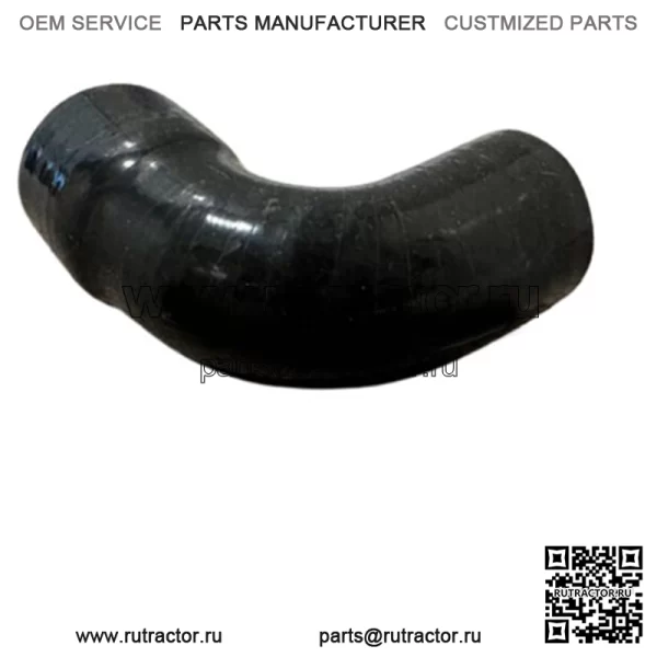 2" - 1,75" угловое колено 90 градусов 3-слойная силиконовая муфта турбошланг - Image 3