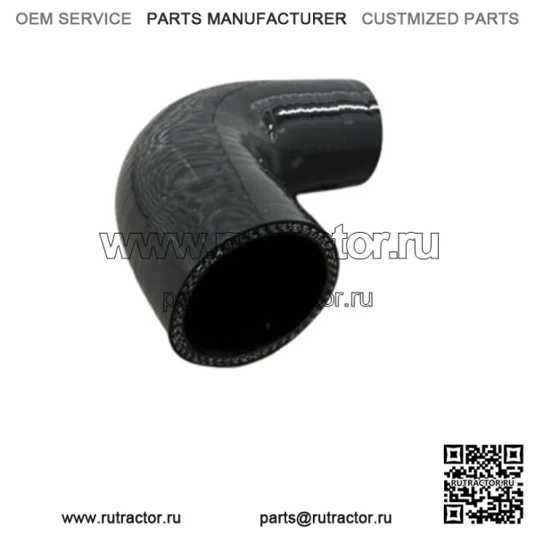 1,25" - 1,75" угловое колено 90 градусов 3-слойная силиконовая муфта турбошланг - Image 2
