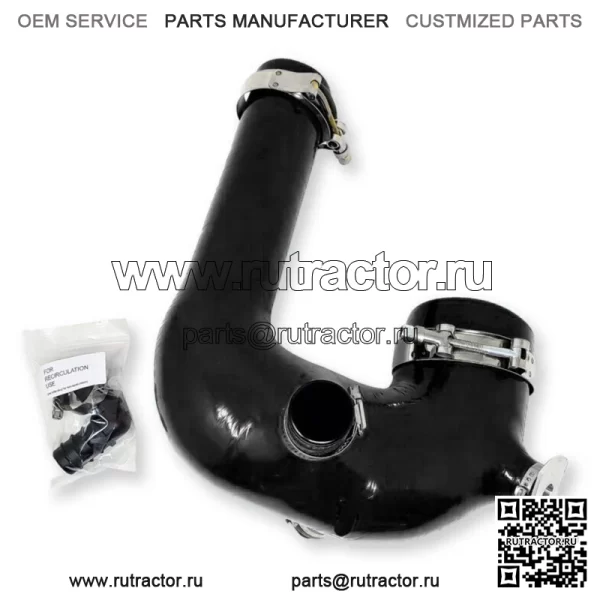 Polaris RZR XP Turbo & S силиконовый комплект зарядной трубки 2016 - 2024 с BOV - Image 3