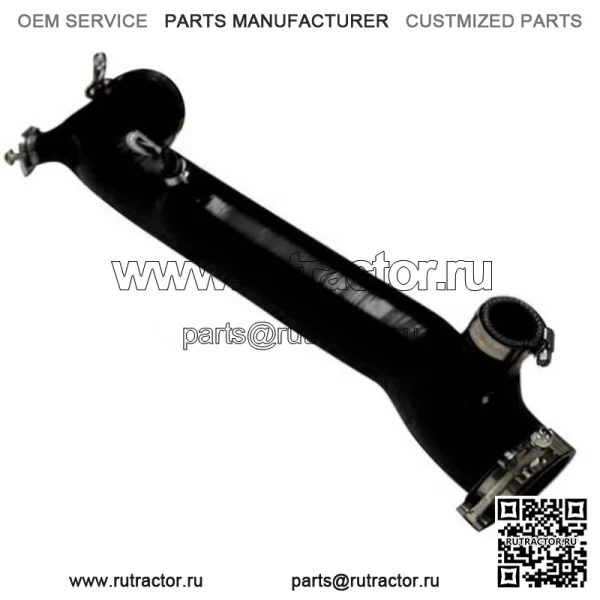 SxS Polaris RZR XP XP4 Turbo & S силиконовый комплект зарядной трубки 2016 - 2024 КРАСНЫЙ - Image 2