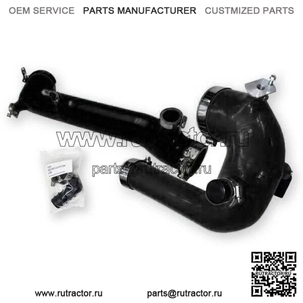 Polaris RZR XP Turbo & S силиконовый комплект зарядной трубки 2016 - 2024 с BOV - Image 2