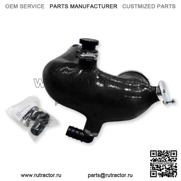 Polaris RZR XP Turbo & S силиконовый комплект зарядной трубки 2016 - 2024 с BOV - Image 4