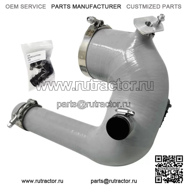Polaris RZR XP Turbo & S силиконовый комплект зарядной трубки 2016 - 2024 с BOV - Image 2