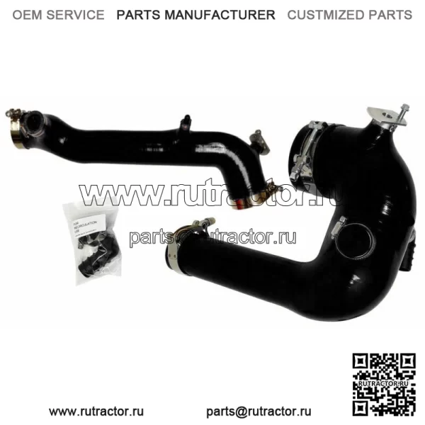 SxS Polaris RZR XP XP4 Turbo & S силиконовый комплект зарядной трубки 2016 - 2024 синий