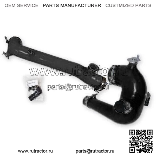 Polaris RZR XP Turbo & S силиконовый комплект зарядной трубки 2016 - 2024 с BOV - Image 2